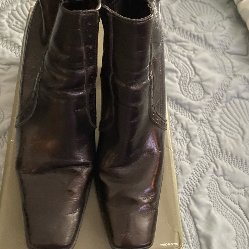 Chocolate Brown Ankle Boots